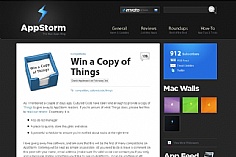 Appstorm web design inspiration