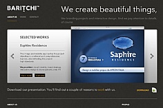 Baritchi web design inspiration