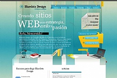 Bluedots Design web design inspiration