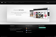 Image Spark web design inspiration