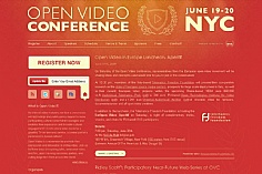 Open Video Conference web design inspiration