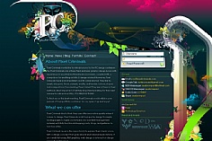 Pixel Criminals web design inspiration