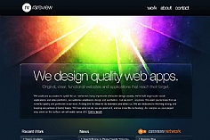 Rareview web design inspiration