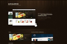 SofaSurfer web design inspiration