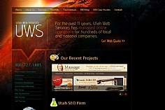 Utah Web Services web design inspiration