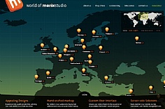 World of Merix Studio web design inspiration